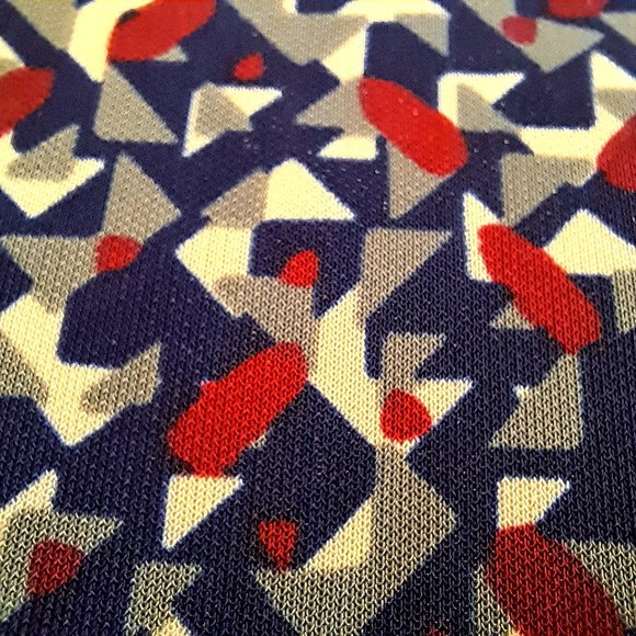 LAUREN RALPH LAUREN COLORFUL dress Sz Large STRETCHY FORMAL CASUAL CHIC STUNNING - Picture 10 of 12